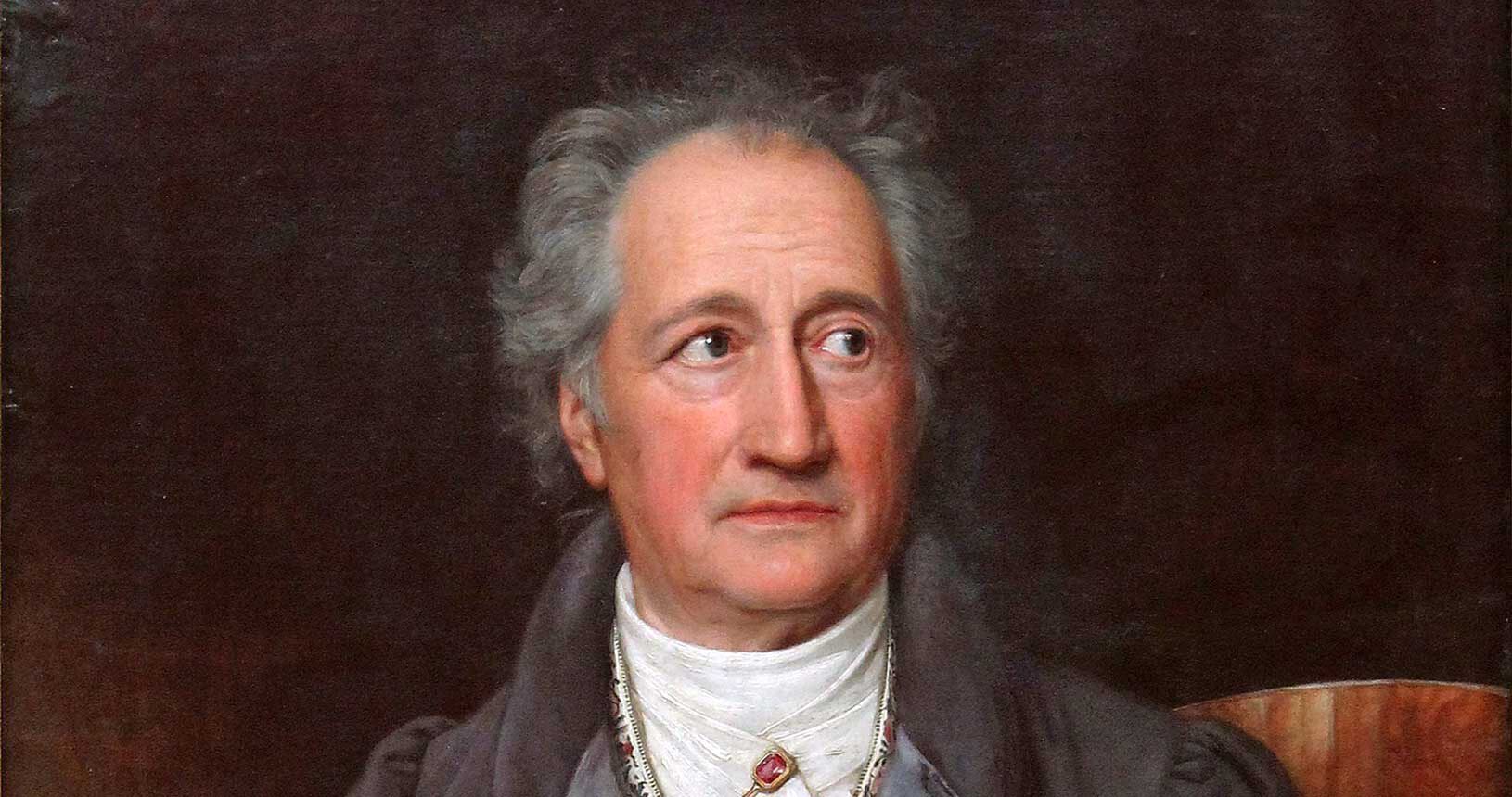 Johann Wolfgang von Goethe (1828), Gemälde von Karl Joseph Stieler (1770–1858) - Public Domain